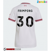 Ženske Nogometnih dresov Liverpool Jeremie Frimpong #30 Gostujoči 2026-27 Kratki rokavi